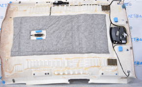 Обшивка потолка Ford Fusion mk5 13-16 беж без люка, отклеялась ткань, под чистку