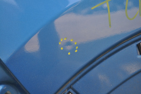 Чверть крило задні праві Hyundai Tucson 16-20 синій, стусана