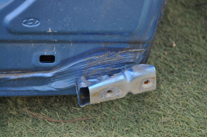 Четверть передняя правая Hyundai Tucson 16-20 синий, примят лонжерон и креп крыла