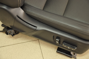 Пасажирське сидіння Lexus IS 14-20 з airbag, електро, шкіра черн