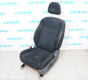 Пасажирське сидіння Nissan Murano z52 15-17 з airbag, електро, шкіра корич