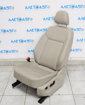 Водійське сидіння VW Atlas 18- з airbag, елетро, підігрів, шкіра, сіре