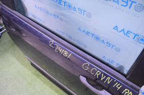 Молдинг дверь-стекло центральный задний правый Dodge Grand Caravan 11-20 черн, трещины