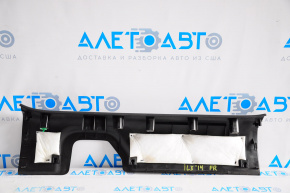 Накладка порога передняя правая Acura ILX 13- черная