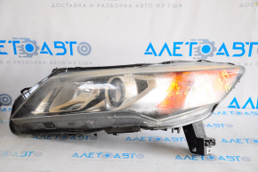 Фара передняя левая голая Acura ILX 13-15 дорест ксенон, под полировку