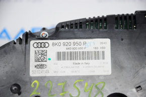 Щиток приладів Audi A4 B8 13-14 круїз 103k подряпини