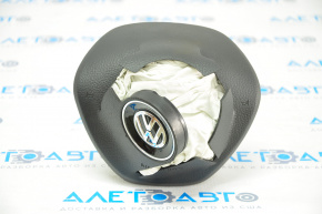 Подушка безопасности airbag в руль водительская VW Tiguan 18- стрельнувшая