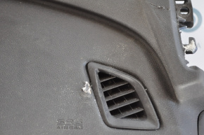 Торпедо передняя панель без AIRBAG Honda Accord 18-22 черн, надрыв, трещина