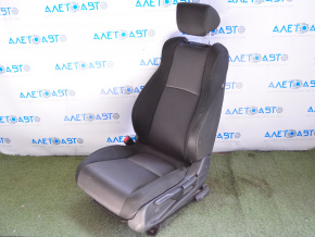 Водійське сидіння Honda Accord 18-22 без airbag, механіч, ганчірка чорна
