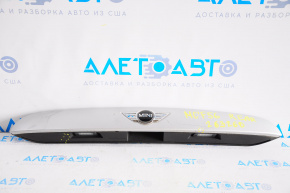 Накладка дверей багажника з ручкою Mini Cooper F56 3d 14-19 дорест, без камери, з емблемою, з підсвічуванням, тріщини