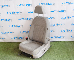 Водійське сидіння VW Passat b7 12-15 USA без airbag, механіч, ганчірка сер