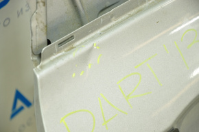 Дверь голая задняя правая Dodge Dart 13-16 серебро PSC, тычки