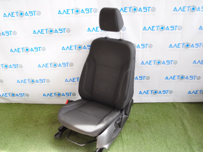 Сидіння водія Ford Fiesta 11-19 без airbag, механ, ганчірка черн, тріснуть пластик
