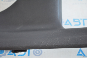 Накладка порога задняя правая внутр Hyundai Elantra UD 11-16 черная, царапина