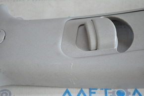 Накладка центральной стойки верхняя ремень левая Hyundai Elantra UD 11-16 сер, царапины