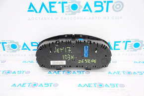 Щиток приладів VW Jetta 11-18 USA 1.4T 1.8T 2.0 103k подряпини