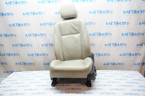 Водительское сидение Toyota Avalon 13-18 без airbag,электро, подогрев, кожа серое