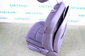 Сидіння водія Kia Optima 16- без airbag, механічні, ганчірка чорне, дефект кришки
