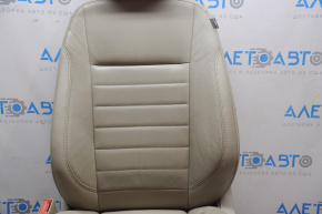 Сидіння водія Ford Escape MK3 13-19 з airbag, електро, шкіра сіре порвано