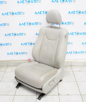 Водительское сидение Lexus RX350 RX450h 10-15 c airbag, электро, подогрев, вентиляция кожа сер