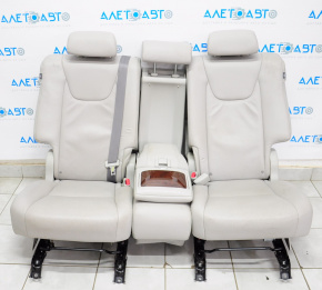 Задній ряд сидінь 2 ряд Lexus RX350 10-12 шкіра сірий, з airbag