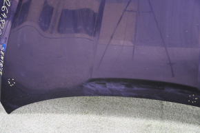 Капот голий Nissan Sentra 16-19 рест, чорний KH3, стусани
