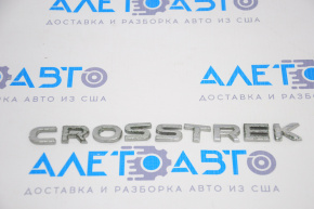 Емблема задня CROSSTREK Subaru XV Crosstrek 13-17 поліз хром