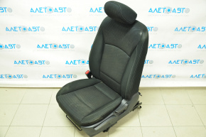 Сидіння водія Subaru Outback 15-19 без airbag, механічні, ганчірка черн