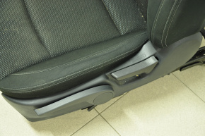 Сидіння водія Subaru Outback 15-19 без airbag, механічні, ганчірка черн