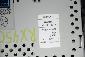 Монитор, дисплей, навигация Lexus RX450h 10-12 дорест