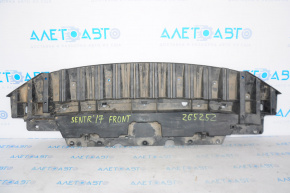Защита двигателя передняя Nissan Sentra 16-19 рест, треснула, сломаны креп