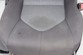 Пасажирське сидіння Toyota Camry v70 18- без airbag, механічні, ганчірка сіре, під хімчистку