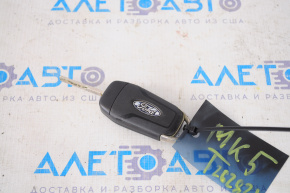 Ключ Ford Fusion mk5 13- 4 кнопки, розкладний, потертий