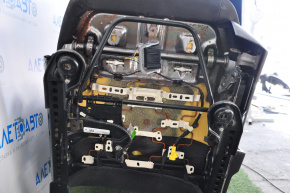 Водійське сидіння Ford Focus mk3 15-18 рест, без airbag, ганчірка чорна, топляк