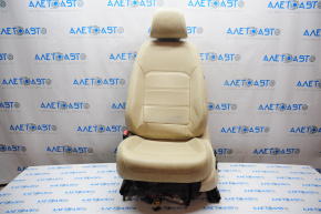 Сидіння водія VW Passat b7 12-15 USA без airbag,електро шкіра беж