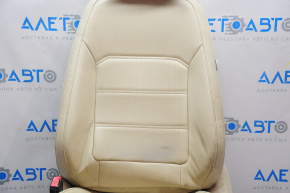 Водительское сидение VW Passat b7 12-15 USA без airbag,электро кожа беж