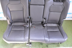 Задний ряд сидений 2 ряд Acura MDX 14-16 кожа, черный с подогревом