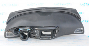 Торпедо передняя панель без AIRBAG Chrysler 200 15-17 черн, черн вставка, царапины