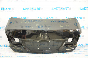 Кришка багажника Honda Accord 13-15 дорест без спойлера, чорний NH731P, стусани