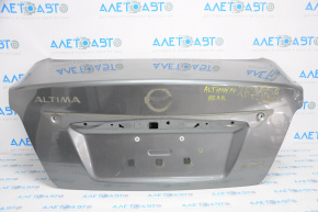 Крышка багажника Nissan Altima 13-15 дорест графит KAD, тычки