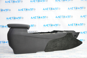 Консоль центральна підлокітник Acura MDX 14-16 дорест шкіра чорна