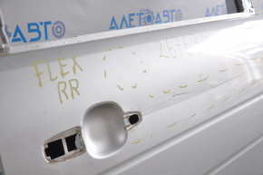 Дверь голая задняя правая Ford Flex 09-19 серебро UX, вмятина