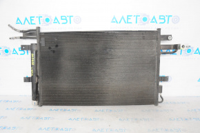 Радиатор кондиционера конденсер Ford Flex 13-19 примят