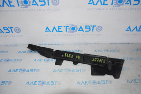 Дефлектор радіатора правий Ford Flex 13-19 відпочинок порваний