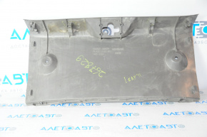 Накладка проема багажника Nissan Leaf 11-12 серая, слом креп, потерта