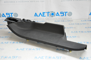 Накладка порога задняя правая внутр Acura MDX 14-17 черн, затерта