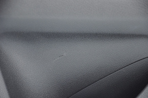 Обшивка дверей картка задня права Nissan Altima 13-18 чорн з чорною вставкою ганчірка, подряпина