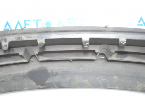 Бампер передний голый нижняя часть Jeep Compass 11-16 структура, трещина, сломаны крепления
