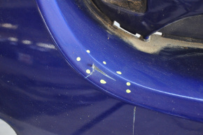 Бампер передній верхня частина Ford Explorer 11-15 дорест, синій, подряпина