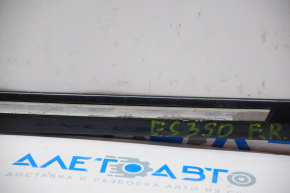 Накладка двері нижня перед прав Lexus ES350 07-12 поліз хром